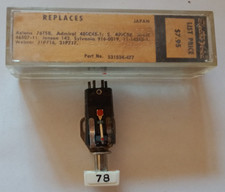 ELECTRO VOICE EV Part  142 Cartridge 3009 / 3002 Needle Replaces Astatic 76TSB