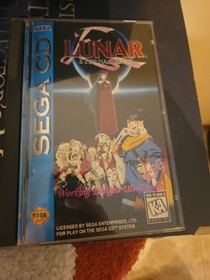 Sega Cd Lunar Silver Star & External Blue. Case Manual & Game.  GREAT Condition!
