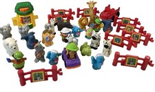 Fisher Price Little People Lot Safari Zoo Animals Zebra Seal Elephant Rhino Toys
