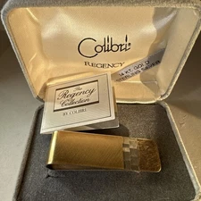 MONEY CLIP* REGENCY BOND* COLIBRI* 14K GOLD & STERLING SILVER* ORIG. BOX* NICE !