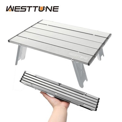 CAMPINGTISCH KLAPPBAR ULTRALEICHT ALUMINIUM WESTTUNE MINI TISCH