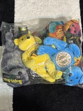 The Beatles Plush Beanie Bears Ltd Edition - Set of Four 7143 Sgt Peppers