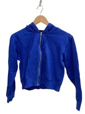 tricot COMME des GARCONS  Zip parka/-/cotton/BLU/TT-020750