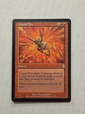 Liquid Fire - Odyssey - LP - Uncommon - Sorcery - MTG | eBay