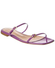 Gianvito Rossi Ribbon Cruise Patent Sandal Women's