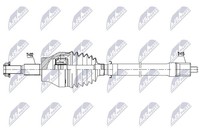 Antriebswelle NTY NPW-CH-155 FüR Jeep Wrangler 4 JL 4Xe Plug Hybrid JL74 Gdi