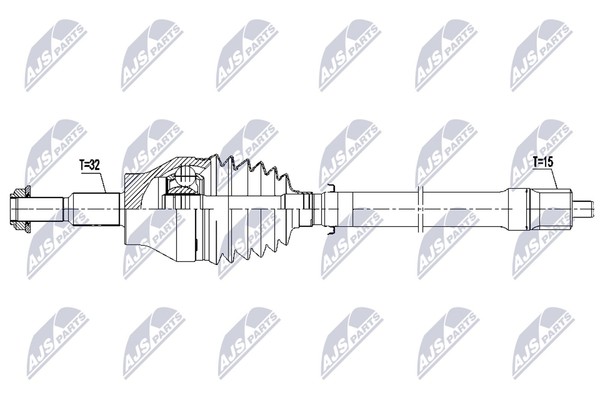 Antriebswelle NTY NPW-CH-155 FüR Jeep Wrangler 4 JL 4Xe Plug Hybrid JL74 Gdi-image