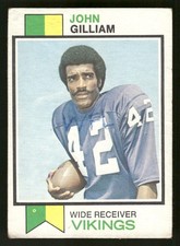1973 Topps Football Card #85 John Gilliam