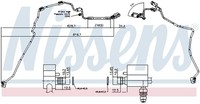 Nissens Hochdruckleitung Klimaanlage FüR VW Touran 2.0 TDI 1.4 TSI 1.9 Caddy