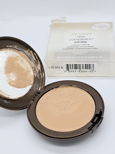 Revlon New Complexion One Step Makeup #02 Tender Peach. REFER TO PHOTOS