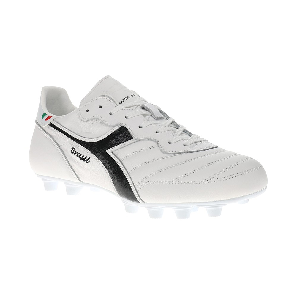 diadora Brasil Ita Og Lt Plus Mdpu Soccer Cleats Mens White