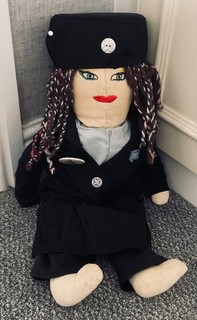Vintage Boy Goeorge doll and clothes