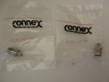 2 Pcs TNC Female to SMA Female Jack RF Coaxial Adapter Amphenol Connex 242107