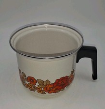 DDR Milchtopf Emaille Topf  Top Zustand 