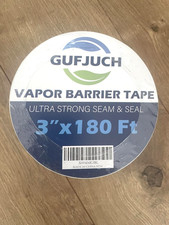 Vapor Barrier Seam Tape Polyethylene White Tape for Crawl Space Moisture Barrier