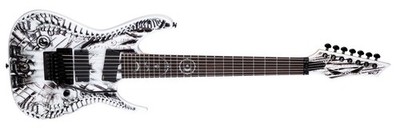 Dean Guitars RC7X WRAITH Rusty Cooley 7 String E-Gitarre mit Koffer
