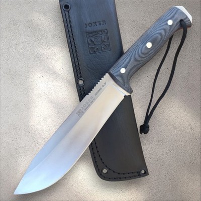 Joker Nomad 6.5 Fixed Knife 6¾  Full Tang Bohler N695 Steel Blade Micarta Handle