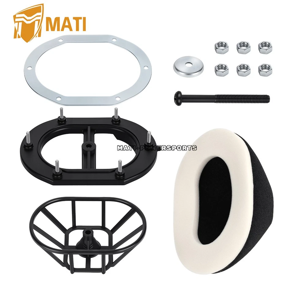 Kit de filtro de aire para 88-06 Yamaha Blaster 200 soporte de jaula cesta y soporte Foto 2 de 4