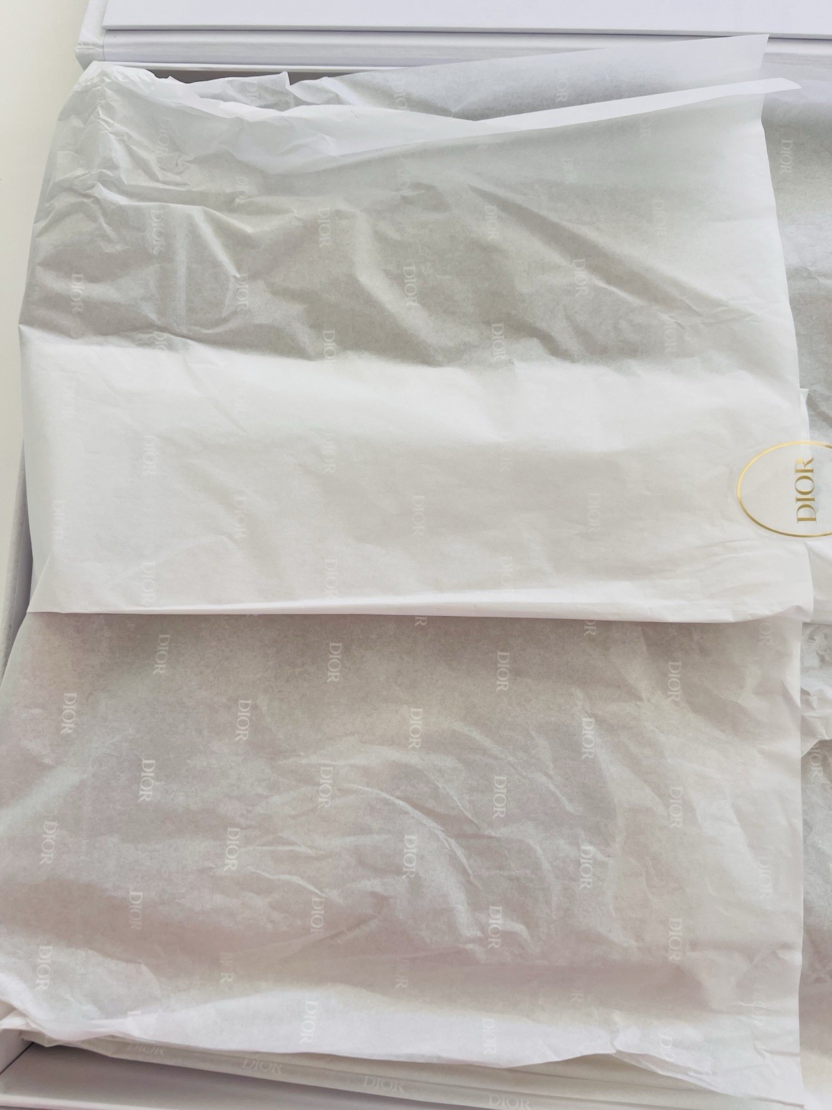 Dior Signature Cashmere & Wool Scarf – New in Box NWT image 6