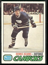 1977-78 O-Pee-Chee Dennis Kearns #175 Vancouver Canucks