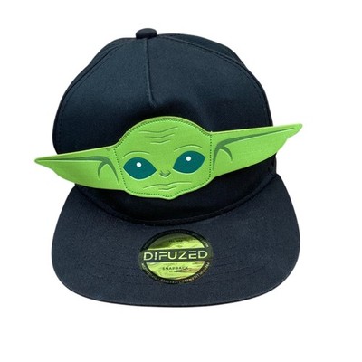 Difuzed Baseball Cap Star Wars The Mandalorian  The Child  Verstellbar Schwarz