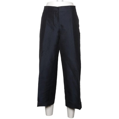 'S MaxMara, Stoffhose, Größe: 44, Schwarz, Polyester, Sonstiges, Damen #HHt