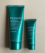 Elemis Lime And Ginger Velvet Body Butter 100ml & Hand Balm 20ml Set New Sealed