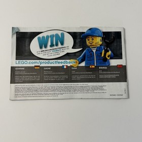 LEGO SPEED CHAMPIONS: McLaren Mercedes Pit Stop (75911)  Car Driver & Booklet