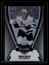 2025-26 Upper Deck Allure Logan Cooley Black Rainbow #23 Utah Mammoth