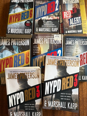 #ad #ad James Patterson NYPD RED Paperback You CHOOSE Popular fiction books $2.21