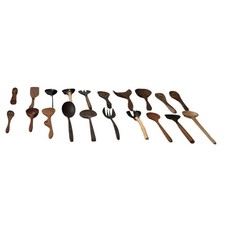 Handcrafted, Sustainable Teakwood Cooking Ute...