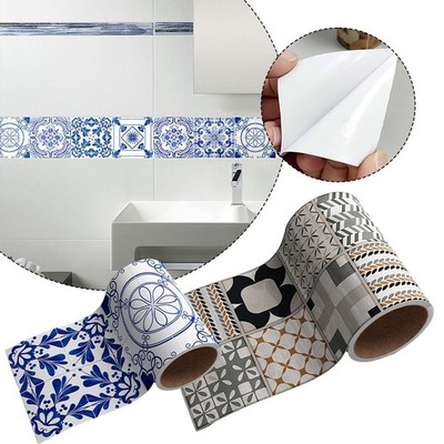 Removable Waterproof Kicking Line Stickers Decorative Decals for Living Rooms