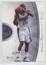 2005-06 SP Signature Edition Gold 6/25 Jamaal Magloire #61 s7f