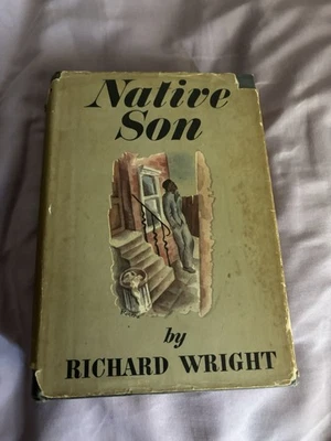 Native Son Richard Wright Harper & Brothers 1940 First Stated Edition W/ Jacket - Image 1 of 4