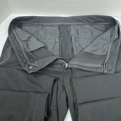 BYLT Men's Black Classic Chino Pants Performance Stretch Size M; Tappered - Picture 10 of 13