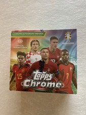 2023/24 TOPPS CHROME UEFA EURO  SOCCER HOBBY BOX