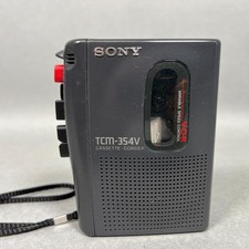 Sony TCM-354V Handheld Portable Tape Cassette Voice Recorder Parts/Repair
