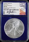 2024-P Silver Eagle NGC MS70 Gaudioso Signed Star Privy Advance Releases