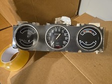 1973 Renault R-12 Instrument Cluster Speedometer Gauges 0 Mi Restored