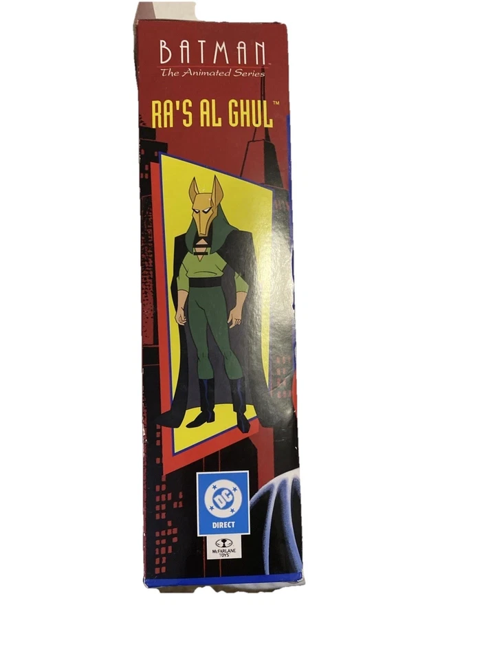 McFarlane DC Comics Batman La Serie Animada Ra’s Al Ghul Nuevo En Caja Foto 4 de 4