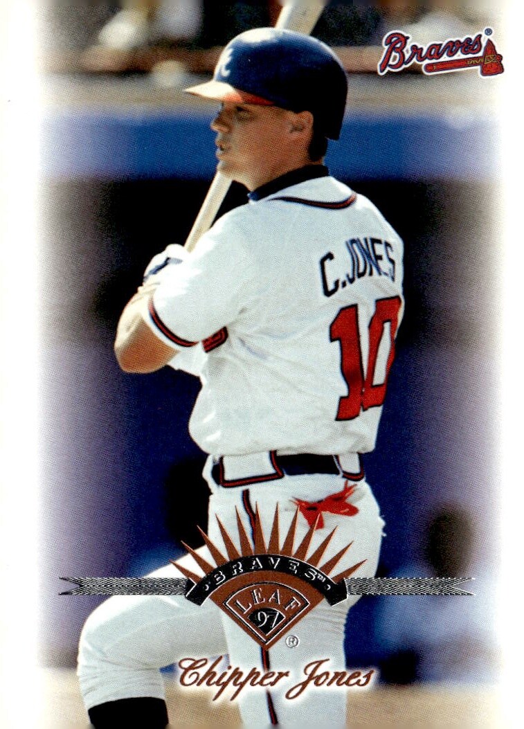1997 Leaf #201 Chipper Jones