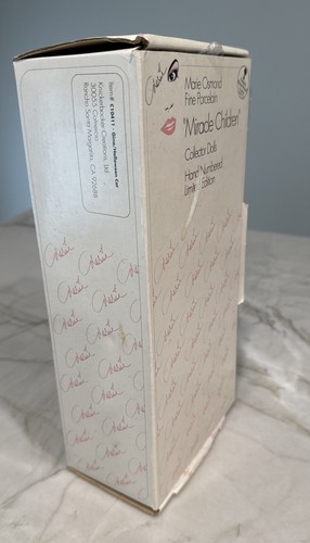 1992 Marie Osmond Fine Porcelain "Miracle Children" Gina AS IS - Picture 10 of 11