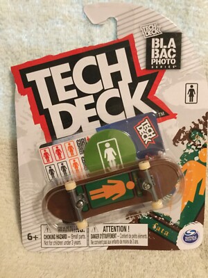 Tech Deck BLA BAC Photo Series Gir Finger Board MOC Ultra Rare Spin Masters 2023