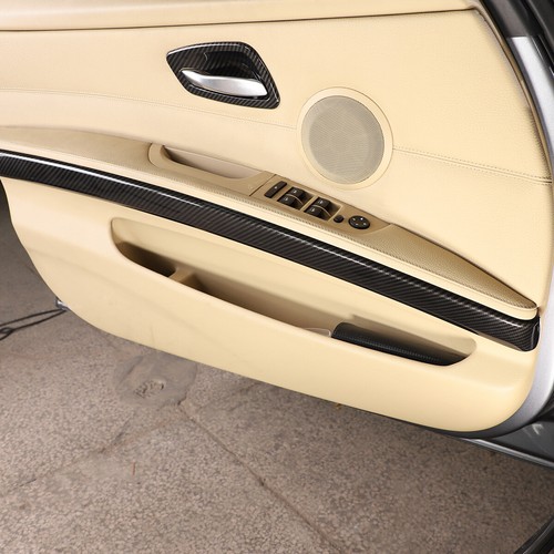 Modified ABS Fiber Inner Door Panel Trim Decor Case For BMW 3 Series E90 2005-12 - Picture 8 of 11