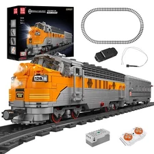 Mould King 12018 Diesel Locomotive Train Railway Remote Control Building Block