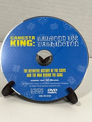 Gangsta King: Raymond Lee Washington [DVD](中古品) Gangsta King: Raymond Lee Washington (2003, DVD) OOP, RARE, LIKE