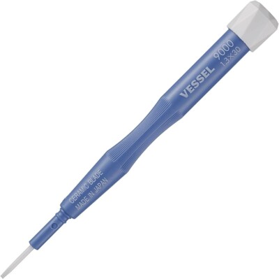 VESSEL Ceramic Adjusters Alignment Driver No.9000 Slotted 1.3mm -1.3X30 JPN