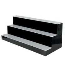 31" Up Back Bar Liquor Bottle Display Shelf 7 Color LED 3 Tier Glowing Light