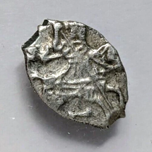 Peter I The Great Russia NGC XF 45 Silver Wire Kopek AD 1682-1725 Horse Coin