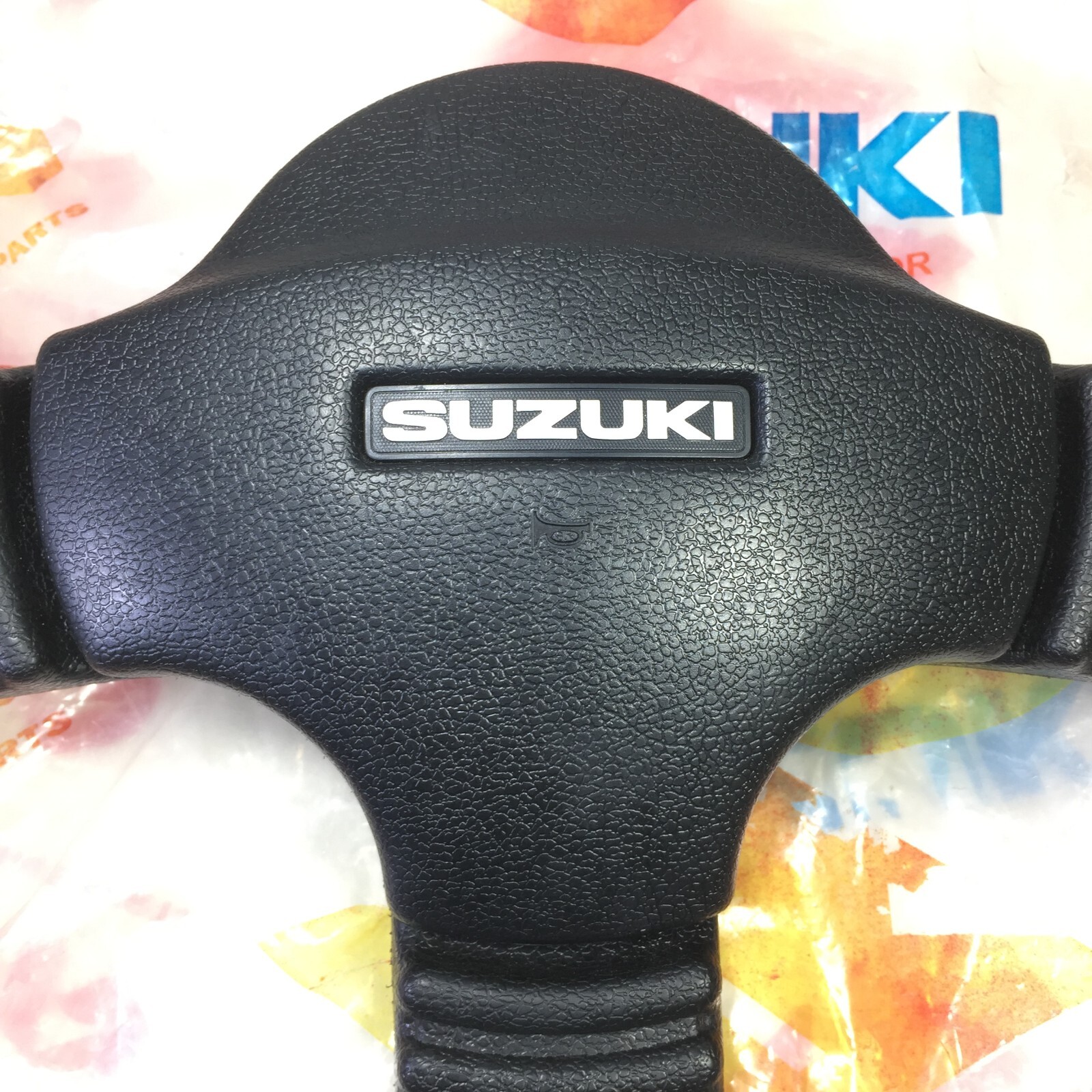 86-88 Suzuki Samurai LHD Steering Wheel OEM Gray 3 Spoke JA Jx